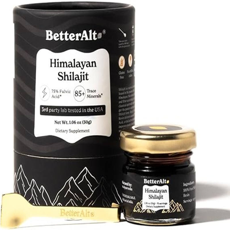 Pure Natural Himalayan Shilajit Extract Fulvic Acid Liquid Shilajit Resin